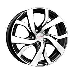 Диск R16 5x114,3 6,5J ET45 D60,1 K&K Палермо (КС607) алмаз черный