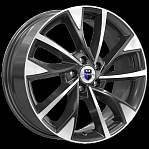 Диски K&K R17 5x108 7J ET33 D60,1 К&К Роквуд (КС900-00) алмаз черный