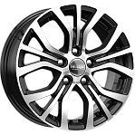 R16 5x114,3 6,5J ET40 D66,1 K&K КС736 (ZV 16_Qashqai) алмаз черный