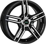 Диски Megami R15 4x100 6J ET50 D60,1 Megami MGM-1 BKF