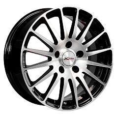 Диск R16 5x114,3 6,5J ET45 D60,1 X'trike X-128 BK/FP
