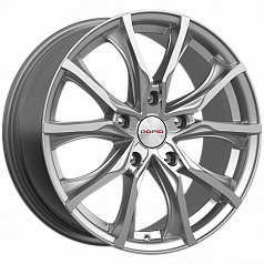 Диск R17 5x114,3 7,5J ET46 D67,1 Rapid Твист Дарк платинум 