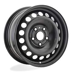 Диск R15 5x112 6J ET43 D57,1 Magnetto 15004 Skoda Octavia Черный