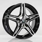 Диски Megami R15 4x100 6,5J ET36 D60,1 Megami MGM-38 BKF