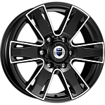 Диски Диски R17 6x114,3 7J ET39 D67,1 Rapid Севенна оригRapid (КС726) Алмаз черный 