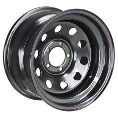 Диск R16 5x114,3 8J ET-19 D84 OFF-ROAD Wheels Диск усиленный JEEP стальной Black