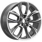 Диски Скад Premium Series R18 5x114,3 7J ET40 D66,1 Скад Premium Series КР001 (18_Qashqai) Diamond gloss graphite 