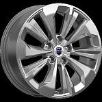 Диски K&K R17 5x114,3 7J ET45 D66,1 К&К Авиор (КС936-10) дарк платинум брайт