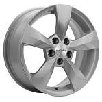 Диски Khomen R15 5x100 6J ET40 D57,1 Khomen KHW1504 (Volkswagen Polo) F-Silver