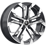 Диски Скад Premium Series R19 5x114,3 7,5J ET45 D60,1 Скад Premium Series КР015 (19_RAV4 XA4) Fury black 