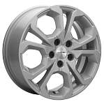 R17 5x114,3 6,5J ET50 D66,1 Khomen KHW1711 (17_Arkana/Kaртur) F_silver