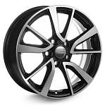 Диски K&K R17 5x112 7J ET46 D66,6 K&K КС699 (ZV 17_Audi A4) алмаз черный