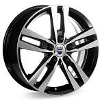 Диски Rapid R16 5x112 6,5J ET46 D57,1 Rapid Rassvet (КС868) Алмаз чёрный