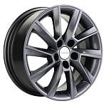 Диски Khomen R16 5x100 6J ET45 D57,1 Khomen KHW1604 (Fabia/Polo) Gray