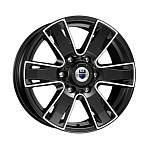 Диски Диски R17 6x139,7 7J ET38 D100,1 Rapid Севенна-оригинал (КC726) алмаз черный