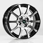 Диски Megami R14 4x100 5,5J ET43 D60,1 Megami MGM-2 BKF
