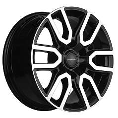 Диск R17 6x139,7 8J ET36 D100,1 Khomen KHW1723 (Tank 300) Black-FP