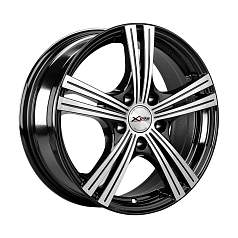 Диск R16 5x114,3 6,5J ET45 D60,1 X'trike X-112 BK/FP