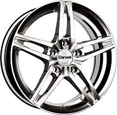 Диск R16 5x112 6,5J ET46 D57,1 Carwel Хумми 219 SB