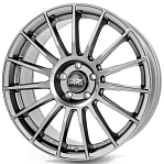 Диски OZ R19 5x112 9,5J ET21 D66,46 OZ Superturismo LM Matt Graphite Silver Lettering 