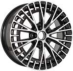 Диски KDW R17 5x112 7J ET40 D57,1 KDW KD1730 (КС1098-07) Black_Front_Polished