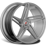 R19 5x112 8,5J ET32 D66,6 Inforged IFG31 Silver лого IFG (S+RED, 64 мм) сфера 