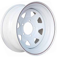 Диск R15 5x139,7 8J ET0 D110 ORW (Off Road Wheels) УАЗ White