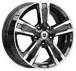Диски K&K R16 5x112 6,5J ET46 D57,1 K&K Оклахома (КС998) алмаз чёрный