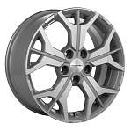 Диски Khomen R17 5x114,3 7J ET45 D66,1 Khomen KHW1715 ( 17 ZV Teana/X-trail) F-Silver-FP