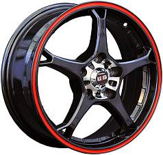 Диск R16 5x100 6,5J ET48 D56,1 Alcasta M 11 BKRS