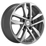 Диски Khomen R16 5x100 6,5J ET39 D57,1 Khomen KHW1612 (Volkswagen Polo) F-Silver-FP