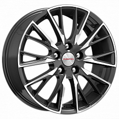 Диск R17 5x114,3 6,5J ET50 67,1 K&K Солт (КС773) алмаз черный