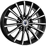 R14 4x100 5,5J ET45 D56,6 К&К Акцент (КС641) Алмаз черный