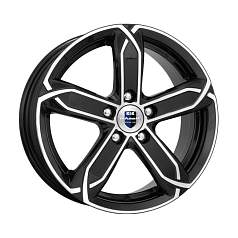Диск R15 5x114,3 6J ET40 d66,1 К&К X-fighter (КС626) алмаз черный