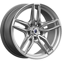Диск R17 5x114,3 8J ET40 D66,1 K&K Бартон (КС1110) дарк платинум
