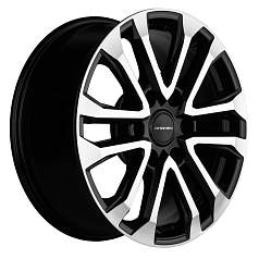 Диск R18 6x139,7 7,5J ET30 D106,1 Khomen KHW1805 ( 18_ZV 17 JAC T6 Pickup) Black-FP
