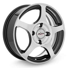 Диск R14 4x100 5,5J ET35 D67,1 X'trike X-103 BK/FP