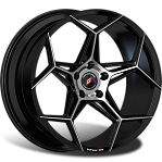 R19 5x112 9,5J ET42 D66,6 Inforged IFG40 Black Machined сфера
