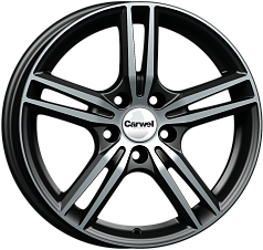 Диск R16 5x108 6,5J ET50 D63,35 Carwel Баруй 223 AB