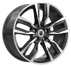 Диск R18 5x114,3 8J ET45 D67,1 К&К Борэй (КС901-14) алмаз черный
