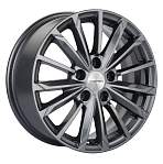 R16 5x112 6,5J ET39,5 D66,6 Khomen KHW1611 ( 16_ZV Actyon) Gray