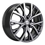 Диски Khomen R18 5x112 7J ET43 D57,1 Khomen KHW1806 (Kodiaq) Gray-FP