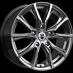 Диски K&K R17 5x100 7,5J ET45 D56,1 K&K Твист (КС697M) дарк платинум
