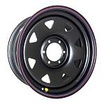 Диски OFF-ROAD Wheels R18 6x139,7 8J ET30 D110 OFF-ROAD Wheels Диск усиленный Toyota Nissan стальной Black (треуг.)