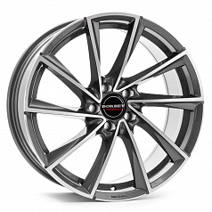 Диск R19 5x112 8,5J ET20 D66,5 Borbet VTX Graphite Polished