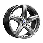 Диски K&K R17 5x114,3 7,5J ET47 D67,1 К&К Барракуда (КС567) Дарк платинум