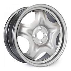 Диск R16 4x100 6,5J ET50 D60,1 ТЗСК LADA Vesta Серебристый