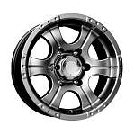 Диски K&K R15 6x139,7 7J ET20 D110,1 K&K Байконур (КС473) дарк платинум