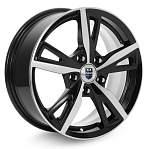 Диски K&K R16 5x108 6,5J ET50 D63,35 K&K Фишт-оригинал (КС690) алмаз черный