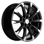 Диски Khomen R18 5x114,3 7,5J ET50 D66,1 Khomen KHW1808 ( 18_ZV Murano) Black-FP
